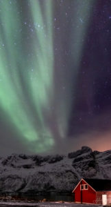 Barn and Polar Light