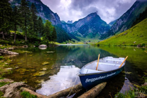 Boat on Seealpsee