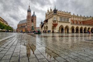 Main square in Krakow