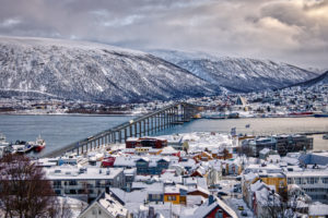 Tromso Bridge and Arctic Cathedral2