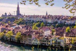 Bern city and the Alps2