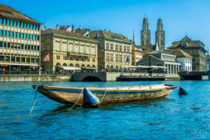 Boat in Zurich