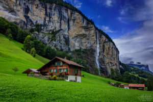 Waterfall in Lauterbrunnen2