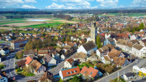 Drone view of Andelfingen