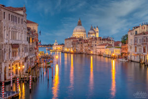 Santa Maria della Salute from Ponte dellAccademia 